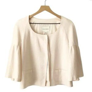 Banana Republic 100% Linen Crop Jacket Medium